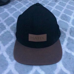 Matix Black & Brown SnapBack Hat